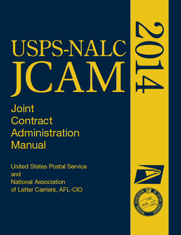 USPSNALC Joint Contract Administration Manual (JCAM) now available
