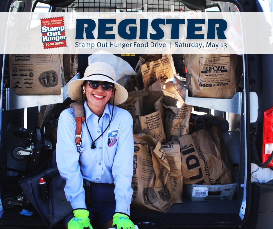 Letter Carriers’ Stamp Out Hunger ® Food Drive | National Association ...