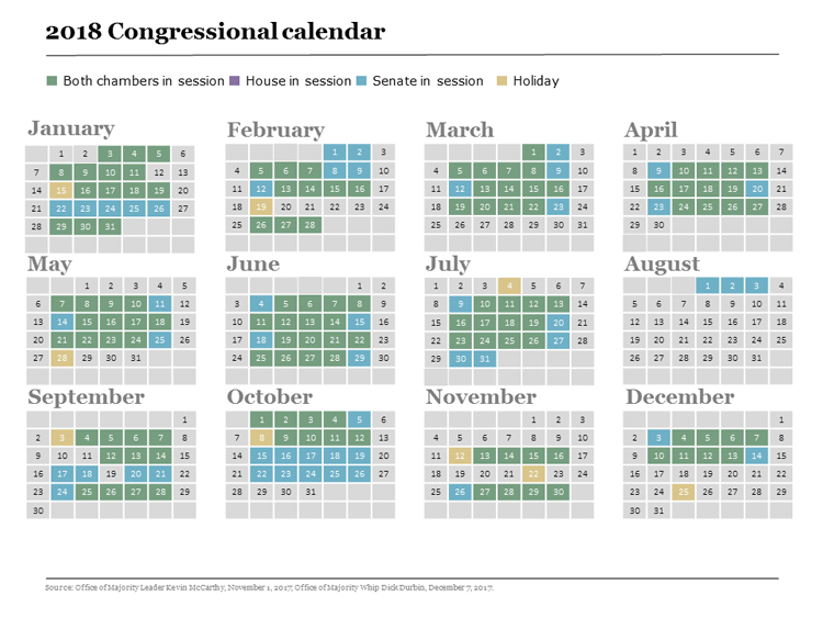 Congress releases 2018 calendar National Association of Letter