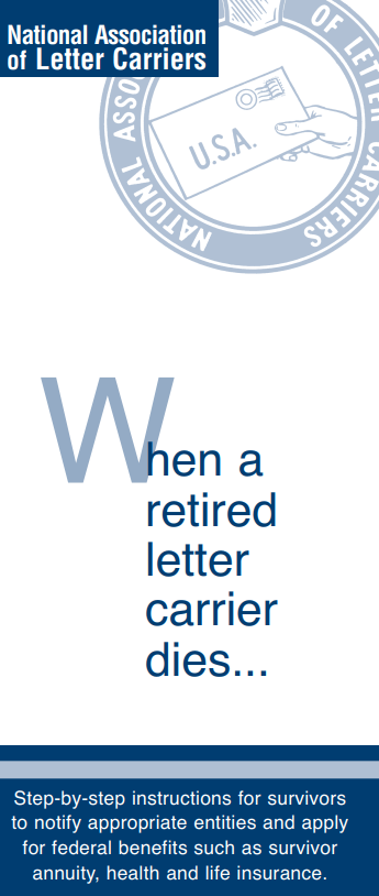 When a retiree dies