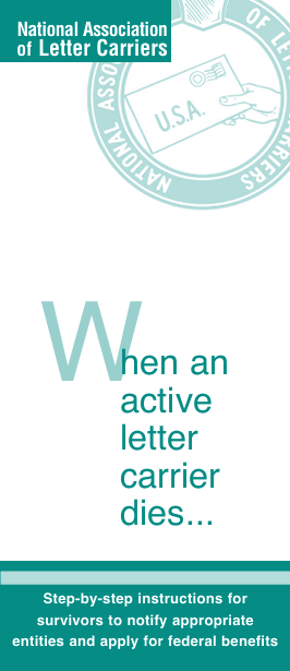 When a letter carrier dies